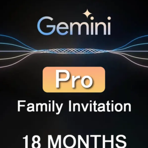 Google AI Gemini Pro - 18 Months - Family Invitation